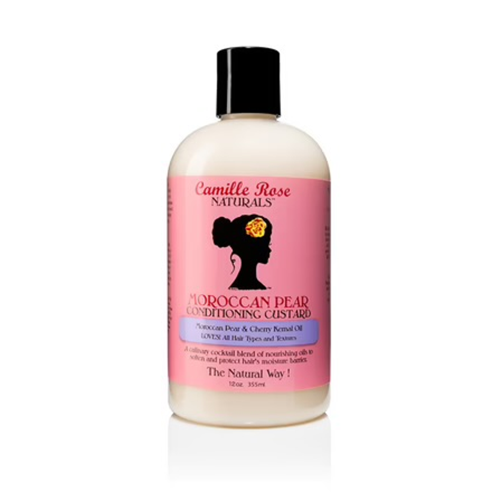 Camille Rose Naturals Moroccan Pear Conditioning Custard 12 oz - Becurly