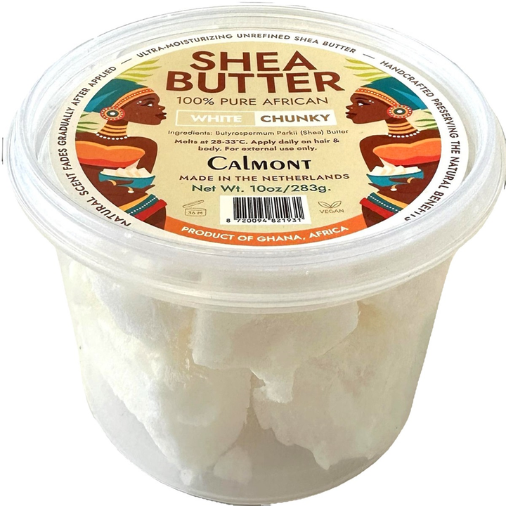 CALMONT SHEA BUTTER WHITE CHUNKY 10 OZ / 283 G. - Becurly