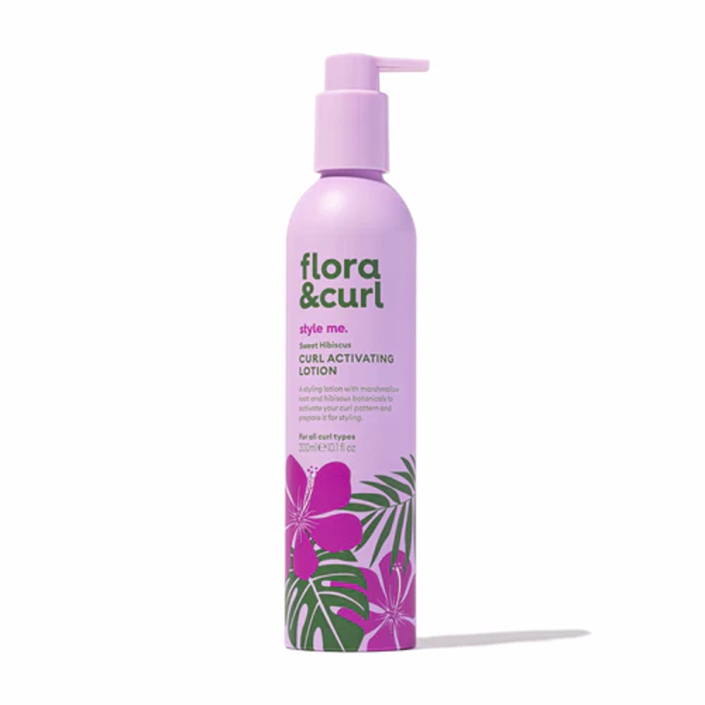 Flora & Curl Sweet Hibiscus Curl Activating Lotion 300ML - Becurly